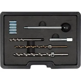 Yato Reparatur-Set Injektor-Gewindereparatur-Satz M6x1 10-tlg. HSS Gewindereparatur Set, 10-St.