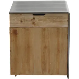 Mendler Nachttisch HWC-L76 60 x 50 x 40 cm Mehrfarbig