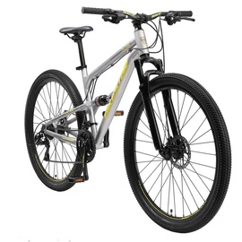 Bikestar Mountainbike 21 Gang Shimano RD-TY300 Schaltwerk, Kettenschaltung, 77902428-45 grau