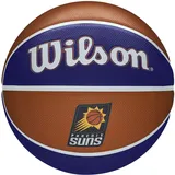 Wilson Basketball NBA TEAM TRIBUTE, PHOENIX SUNS, Outdoor, Gummi, Größe: 7