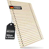 Rollrost " Lamellen - Xandi "  Lattenrost 24 mm 160 x 210 cm
