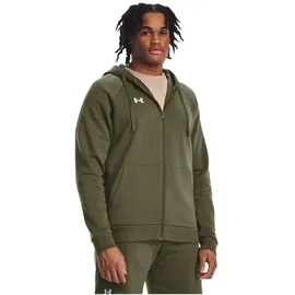 Under Armour Rival Fleece Kapuzenjacke Herren 390 marine od green/white L