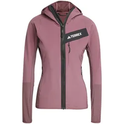 Adidas Damen Outdoorjacke mit Kapuze Terrex Techrock, Gr. S
