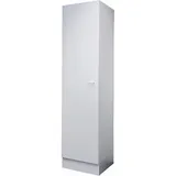 Flex-Well Geschirrschrank 50 x 50 x 200 cm Weiß
