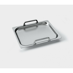 TPK Teppanyaki Grillplatte aud massivem Edelstahl für Induktionskochfelder