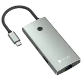 TECHLY Hub USB-C 6 in 1 IUSB32C-HUB6HPDI