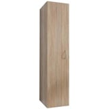 Xora Drehtürenschrank Multiraumkonzept 40 x 185 x 54 cm struktureichfarben hell