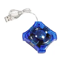 Esperanza EA150B USB Hub Blau PC