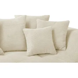 bobb Eckcouch beige 3-Sitzer