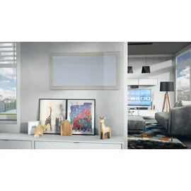 Vladon Spiegel, Sand, Holzwerkstoff, Rechteckig, 110x52x2 cm) Spiegel, Wandspiegel