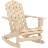 vidaXL Adirondack-Schaukelstuhl Massivholz Tanne