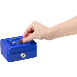 Burg Wächter Geldkassette Money 5012 125 x 95 x 60 mm blau
