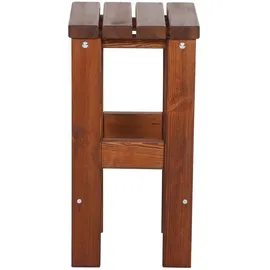 natura Barhocker 39 x 39 x 76 cm Braun
