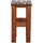 natura Barhocker 39 x 39 x 76 cm Braun