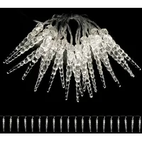 Mojawo Lichtervorhang LED 2 m warmweiß