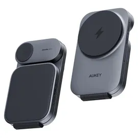 Aukey MagFusion Z 3-in-1 Foldable MagSafe Charging Stand