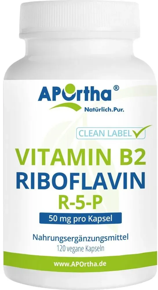 Vitamin B2 Riboflavin 50 mg R-5-P 120 ST