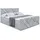 altdecor Boxbett, BARWA-Z - 160x200 cm - H3 - Hellgrau