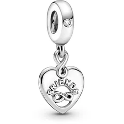 Pandora 799294C01 Silber Charm-Anhänger Freunde für immer Herz