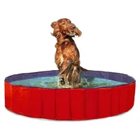 Karlie Doggy Pool Hundepool 160 cm Blau/Rot