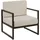 Tectake tectake® Garten-Loungesessel, Dicke des Sitzpolsters 14 cm, Loungemöbel, Lounge-Sessel