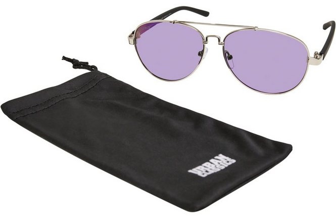 URBAN CLASSICS Sonnenbrille Urban Classics Unisex Sunglasses Mumbo Mirror UC silberfarben