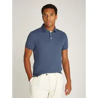 Tommy Hilfiger Herren. Poloshirt Kurzarm 1985 Slim fit blau (Aegean Sea), XL