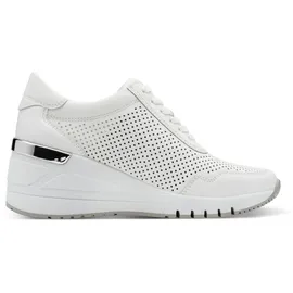 Marco Tozzi Sneaker Low Silber/Weiß Damen 42