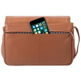 Alessandro Salvatore Florenz 12975 Schultertasche Leder Brown