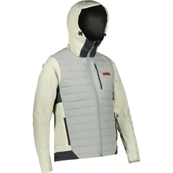 Jacke MTB Trail Dessert grau|grau|grau S