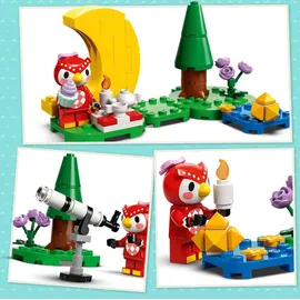 LEGO Animal Crossing Sternbeobachtung mit Eufemia