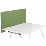 HJH Office Tischtrennwand FLEXMIUT D1 Schreibtisch Sichtschutz, Schalldämmender Schreibtischteiler, Grün