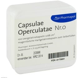 Capsulae Operculatae Kapseln Nr.0 0,68 100 St