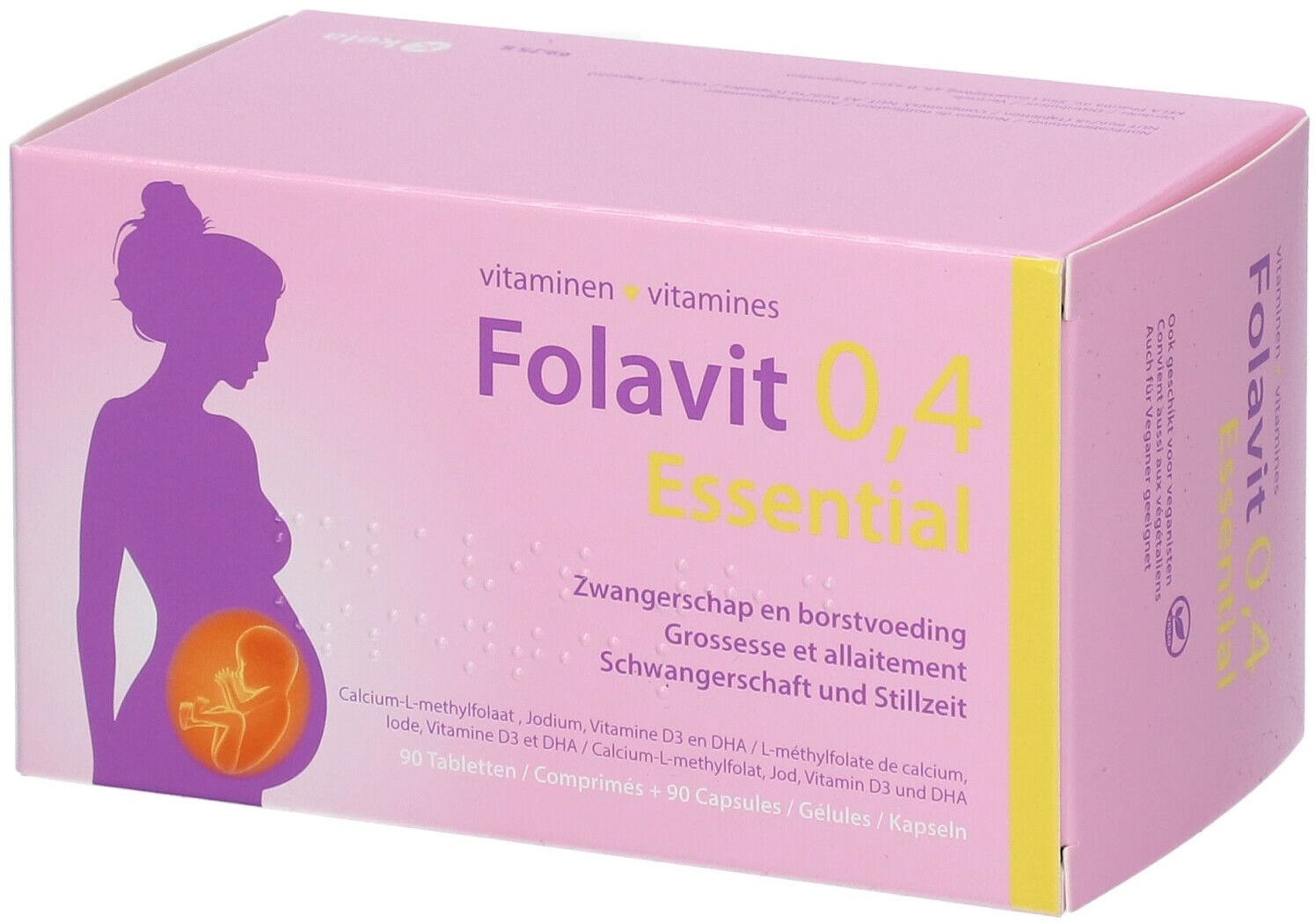 FOLAVIT 0,4 Essential 180 pc(s) emballage(s) combi