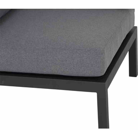 Siena Garden Alvida Modul Ecke matt anthrazit/grau