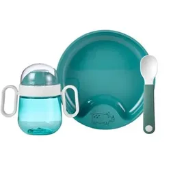MEPAL Babygeschirrset mio 3-teilig - Deep Turquoise