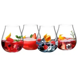 Riedel Gläserset - Gin Contemporary 4tlg. Kristall, Kristalloptik Transparent Klar