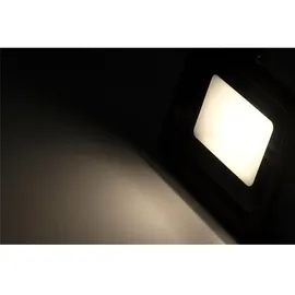 McShine Außenstrahler Aluminium 10 W 850 Lumen 1 Stück Schwarz
