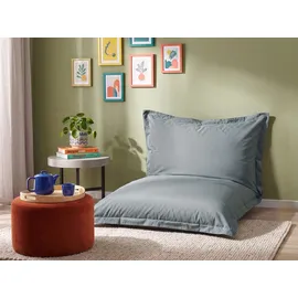 Beliani Sitzsack FUZZY Hellgrau
