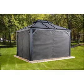 Sojag Seitenwand für Pavillon 10x14 2,99 x 4,25 m Grau
