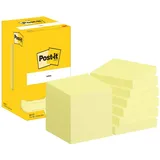 Post-it Post-it® Haftnotizen 654 gelb, 12 Blöcke