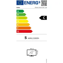 Rollei Smart Frame WiFi 106 Portabel weiß