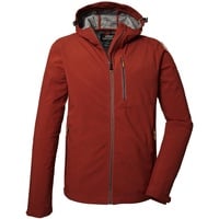 KILLTEC Herren Softshelljacke/Outdoorjacke mit Kapuze KOS 259 MN SFTSHLL JCKT, rost, 3XL,