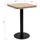 vidaXL Bistrotisch 50 x 50 cm Hellbraun