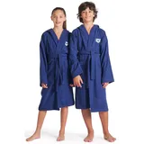 Arena Bademantel Kinder 6-15 Jahre arena Zeppelin Light - Navy-white - 116