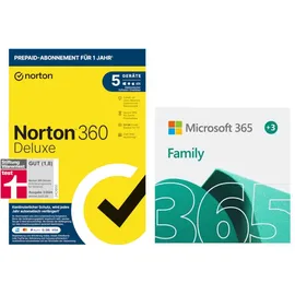 Microsoft 365 Family 6 Benutzer 12 Monate PKC DE