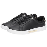 Tommy Hilfiger Court Sneaker Schuhe, Schwarz