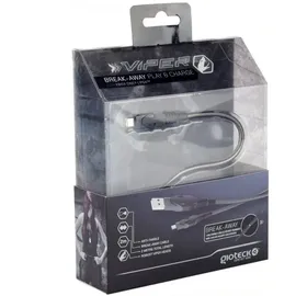 Gioteck Viper Ladekabel Schwarz Xbox One