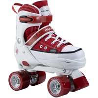 HUDORA Roller Skates Sneaker in versch. Farben & Größen - Kinder Rollschuhe über 4 Größen verstellbar - Rollschuhe für Kinder & Jugendliche - Roller Schuhe mit 4 austauschbaren Innensohlen