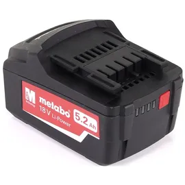 Metabo Li-Power Akku Set 18 V 2 x 5,2 Ah